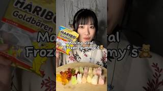 ✨Making Viral Frozen gummy’s making viraltiktok viralrecipe recipe frozengummy [upl. by Nerta74]