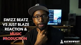 Swizz Beatz vs Just Blaze Reaction amp Music Production Live Stream [upl. by Ahsenek]