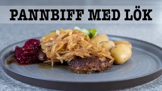 Husmanskost Pannbiff Med Lök [upl. by Eniamrej]