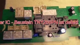 BoschSiemens Trockner  häufige Fehlerquelle  IC TNY266PN defekt [upl. by Penman]