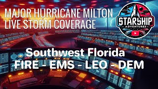 🔴LIVE Coverage Major Hurricane Milton  Floridas Amateur Radio  SARNet  NI4CE [upl. by Chrysler]