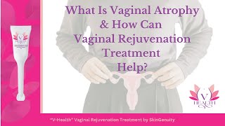 What Is Vaginal Atrophy And How Can NonSurgical Vaginal Rejuvenation Treatment Help By VHealth [upl. by Elimaj]