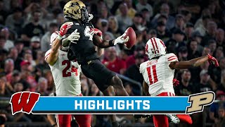 Wisconsin at Purdue  Extended Highlights  Big Ten Football  Sept 22 2023 [upl. by Cletus275]