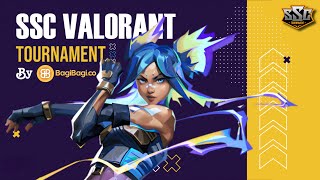 SSC VALORANT TOURNAMENT INDONESIA BY BAGIBAGI  SEMI FINAL [upl. by Erolyat]