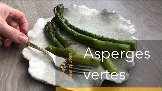 Asperges vertes comme au restaurant  asperges vertes meilleure cuisson [upl. by Flin]