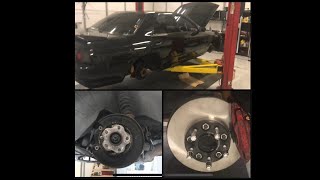 R32 Skyline Big Brake Kit  300zx brake conversion Part One [upl. by Tucker]