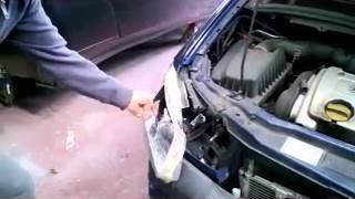 How to Remove Vauxhall Zafira Headlamp  Headlight [upl. by Richma]