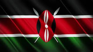 Flag of Kenya Waving FREE USE [upl. by Stacee]