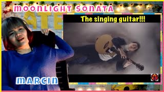 MARCIN PATRZALEK  Moonlight Sonata on One Guitar Official Video FilTai Reacts [upl. by Zahc603]