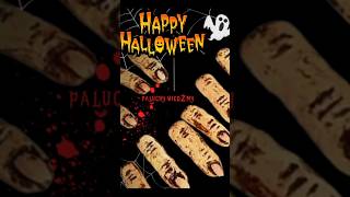 Paluchy wiedźmy  przerażające ciasteczka na Halloween😱💀🎃 shorts halloween ciasteczka [upl. by Nicko]