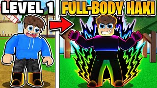 The EASIEST Way To Get FULL BODY HAKI In Blox Fruits [upl. by Ailekat502]