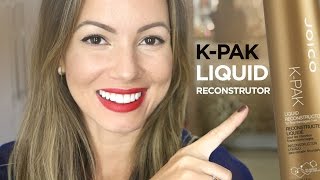 Joico Kpak Liquid Reconstruct [upl. by Abby]