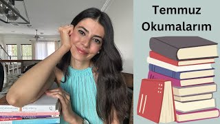 Temmuz Ayında Okuduklarım 📚 I 2024 [upl. by Yelime]