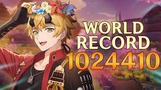 THOMA WORLD RECORD 1 MILLION DAMAGE  Genshin Impact [upl. by Ylrak]