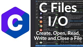 Learn C Files IO Create Open Read Write and Close a File [upl. by Spatz]