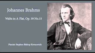 Johannes Brahms  Waltz in A Flat Op39 No15 Piano Solo [upl. by Sharona964]