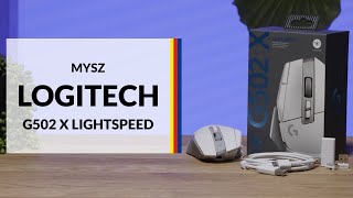 Mysz Logitech G502 X Lightspeed – dane techniczne – RTV EURO AGD [upl. by Marvel423]