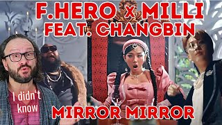 Reacting to FHERO x MILLI Ft Changbin Stray Kids  Mirror Mirror Prod by NINO Official MV [upl. by Ruphina259]