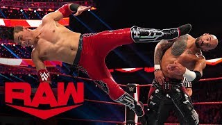 Ricochet vs Humberto Carrillo – Gauntlet Match Raw Dec 16 2019 [upl. by Card]