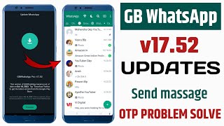 GB WhatsApp Update Kaise Kare 2023  GB WhatsApp V1752 update  GB WhatsApp Update 2023 New Version [upl. by Ybba]