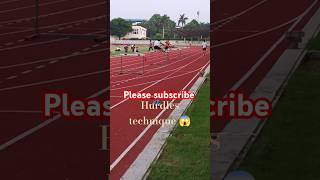 Hurdles technique slow motion video Varalreels fitness short 😱🔥🇮🇳💪💯 [upl. by Wilmette]