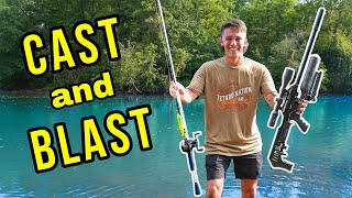 CAST and BLAST Catch Clean Cook CHALLENGE [upl. by Brandais]