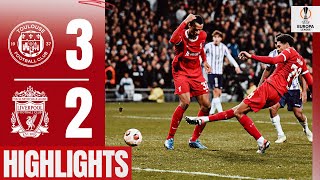 Late drama in the Europa League  Toulouse 32 Liverpool  Highlights [upl. by Thrift]