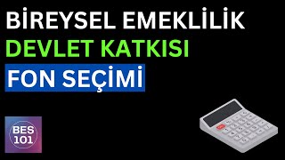 BİREYSEL EMEKLİLİK DEVLET KATKISI FON SEÇİMİ  Bes Faizli  Faizsiz DK [upl. by Reh791]