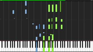 Happy Birthday to You Piano Tutorial Synthesia  Piano Man [upl. by Culbert277]