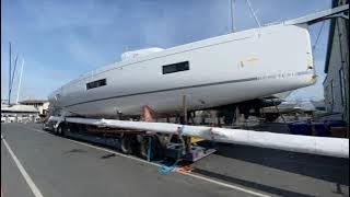 Commissioning New 54 Ft Sailboat [upl. by Dominica]