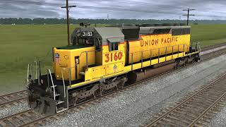 UNION PACIFIC UP EMD SD402 Horn [upl. by Artinek]