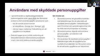 Behandling av personuppgifter i Skolverkets digitala provtjänst Skolverket [upl. by Jodie]