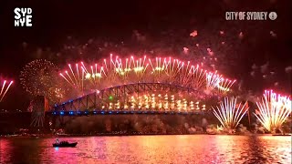 Sydney  New Years Eve Fireworks ohňostroj 1 1 2024 [upl. by Nithsa]