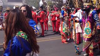 Carnaval de huejotzingo 2018 Zapadores primer barrio [upl. by Akeim]