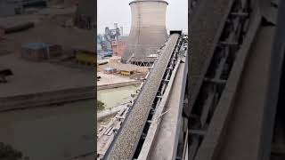 Belt conveyor for cement clinker [upl. by Hterrag]