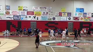 Chance hits a game winner in overtime Matanzas Highschool Pirates basketball 61324￼ [upl. by Trout]