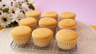 Cupcakes de Vainilla  CUPCAKES PERFECTOS  ALE HERVI  cocina conmigo [upl. by Michaeline]