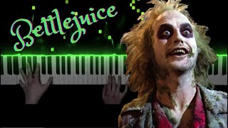 Beetlejuice  Main Titles Piano Cover [upl. by Yendyc]