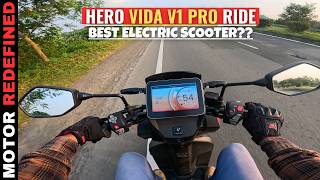 2024 Hero Vida V1 Pro Electric Scooter Ride Review  Ola amp Chetak Killer [upl. by Merwyn]