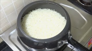 How to cook Perfect Rice In Pressure CookerPerfect Basmati Rice In Pressure Cooker [upl. by Odla]