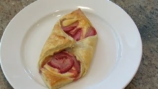 Strawberry Cream Cheese Pastry  Pastries amp Chocolate [upl. by Wolford]