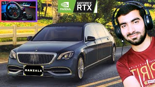 MERCEDES LIMOUSINE ROAD TEST GTA 5   LOGITECH G29 REALISTIC DRIVING  GTA 5 GAMEPLAY  KHAAS GAMER [upl. by Macdonald]