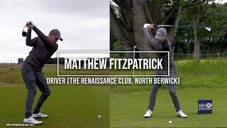 Matthew Fitzpatrick Golf Swing Driver FO amp DTL ASI Scottish Open July 2019 [upl. by Colbert]