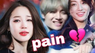 pain 💔 vminkook love story  part 4 please enjoy army 💜 like and subscribe my channel 💜 [upl. by Nodnarbal]