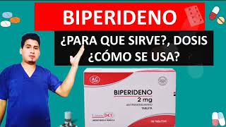 💊 ¡Descubre Qué es y Para Qué Sirve Biperideno Dosis y Cómo se Toma [upl. by Osanna431]