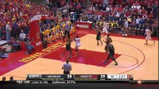 11172013 Michigan vs Iowa State Mens Basketball Highlights [upl. by Herschel961]