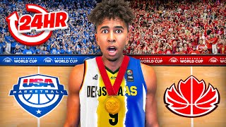 I Spent 24 Hours at the FIBA Basketball World Cup [upl. by Lolita97]