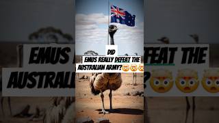 THE TIME AUSTRALIA FOUGHT A WAR AGAINST EMUS greatemuwar bizarrehistory unbelievablefacts weird [upl. by Aivlys977]