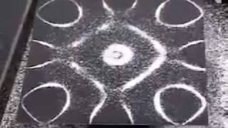 Cymatics Sacred Geometry Formed by Sound [upl. by Nnyla]