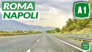 A1 Autostrada del Sole  ROMA  NAPOLI [upl. by Subak]